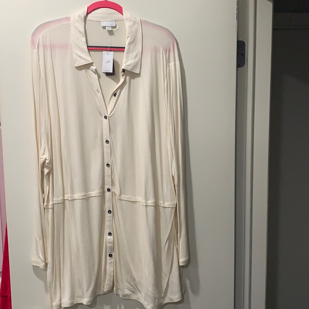 J. Jill plus size button tunic